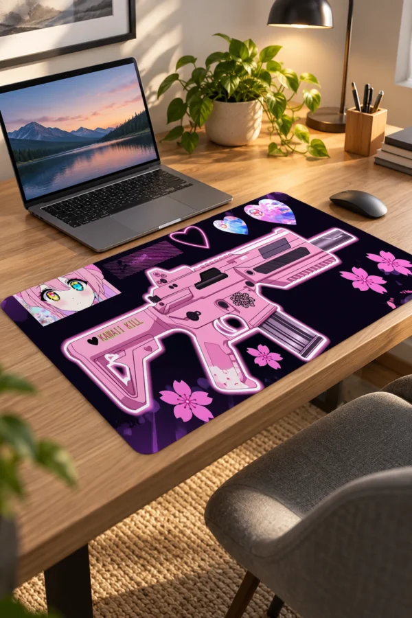 Kawaii Kill Dizüstü Gaming Mousepad