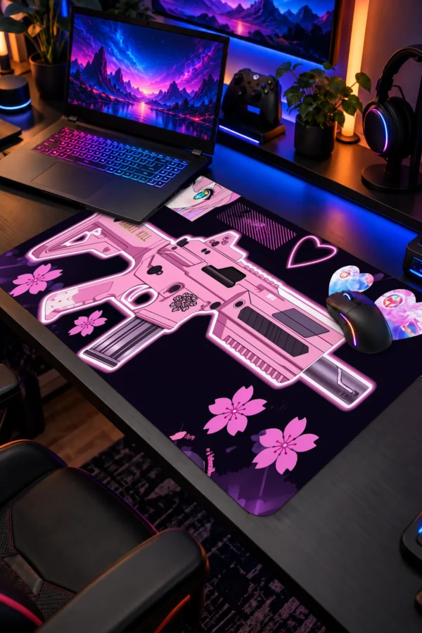 Kawaii Kill Dizüstü Gaming Mousepad