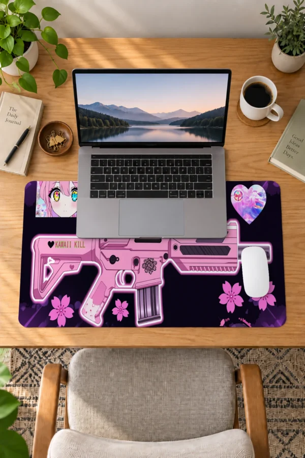 Kawaii Kill Dizüstü Gaming Mousepad