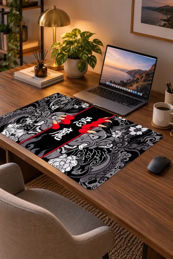 Toxic Demon Gray Dizüstü Gaming Mousepad