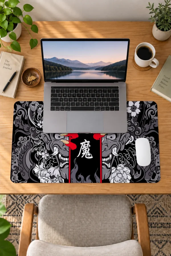 Toxic Demon Gray Dizüstü Gaming Mousepad