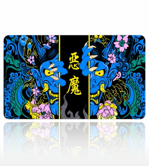 Hands of the Oni Mavi Dizüstü Gaming Mousepad