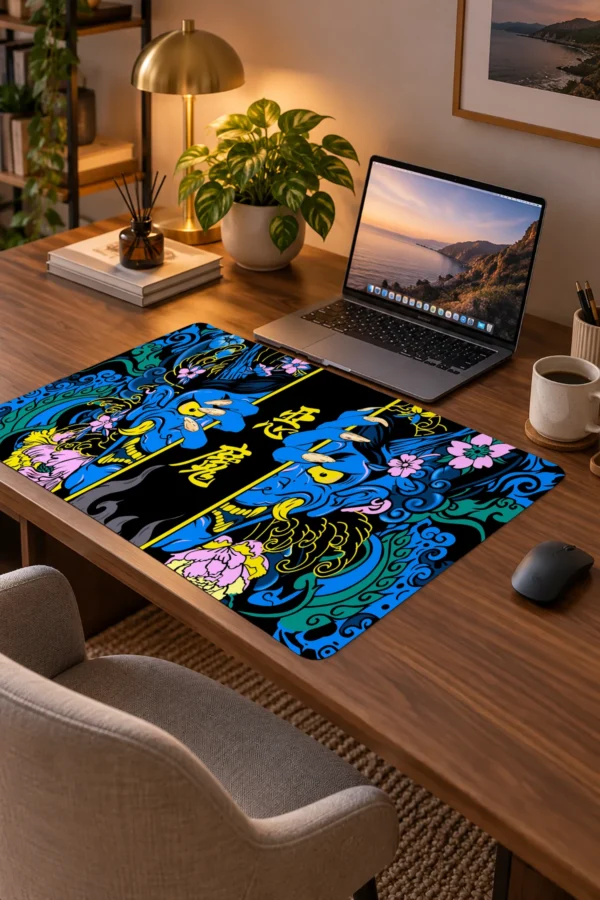Hands of the Oni Blue 60x40 Gaming Mousepad Hands of the Oni Mavi Dizüstü Gaming Mousepad