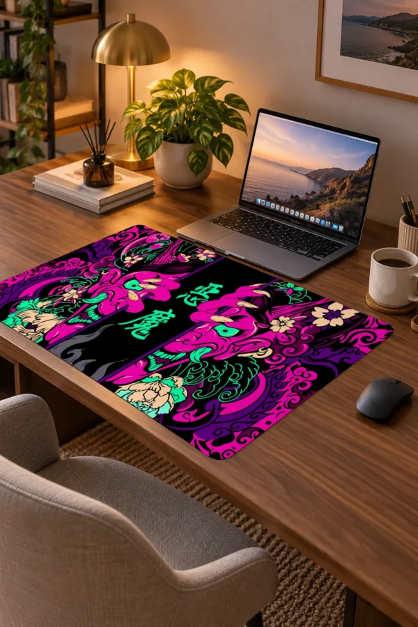 Hands of the Oni Pembe Dizüstü Gaming Mousepad