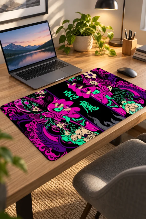 Hands of the Oni Pembe Dizüstü Gaming Mousepad