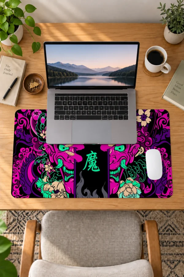 Hands of the Oni Pembe Dizüstü Gaming Mousepad