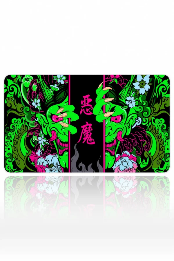 Hands of the Oni Yeşil Dizüstü Gaming Mousepad