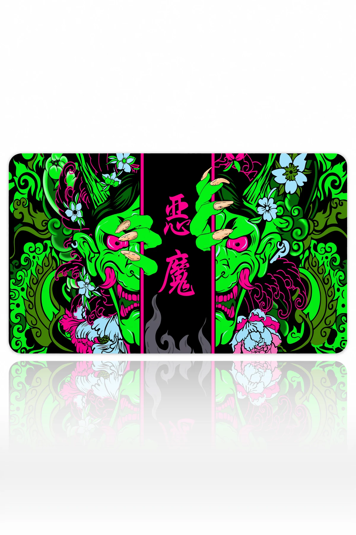 Hands of the Oni Yeşil Dizüstü Gaming Mousepad