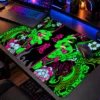 Hands of the Oni Yeşil Dizüstü Gaming Mousepad