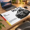 Araba Modelleri ETSY-127 Dizüstü Gaming Mousepad