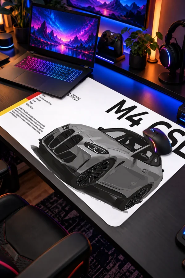 Araba Modelleri ETSY-127 Dizüstü Gaming Mousepad