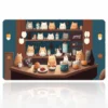 Cat Cafe Harmony 60x40 Gaming Mousepad Cat Cafe Harmony Dizüstü Gaming Mousepad