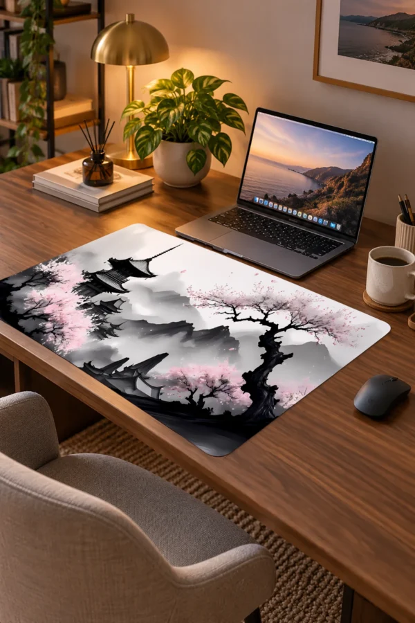 Sakura Serenity Dizüstü Gaming Mousepad