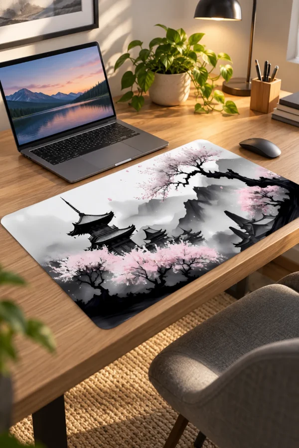 Sakura Serenity Dizüstü Gaming Mousepad