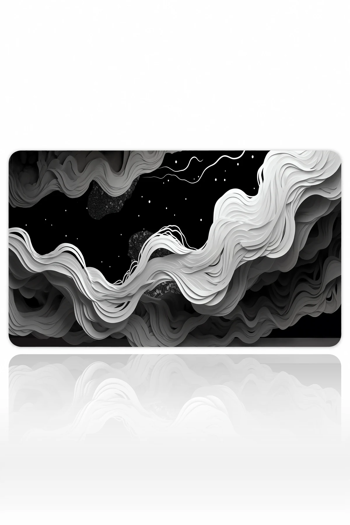 Lunar Waves Dizüstü Gaming Mousepad
