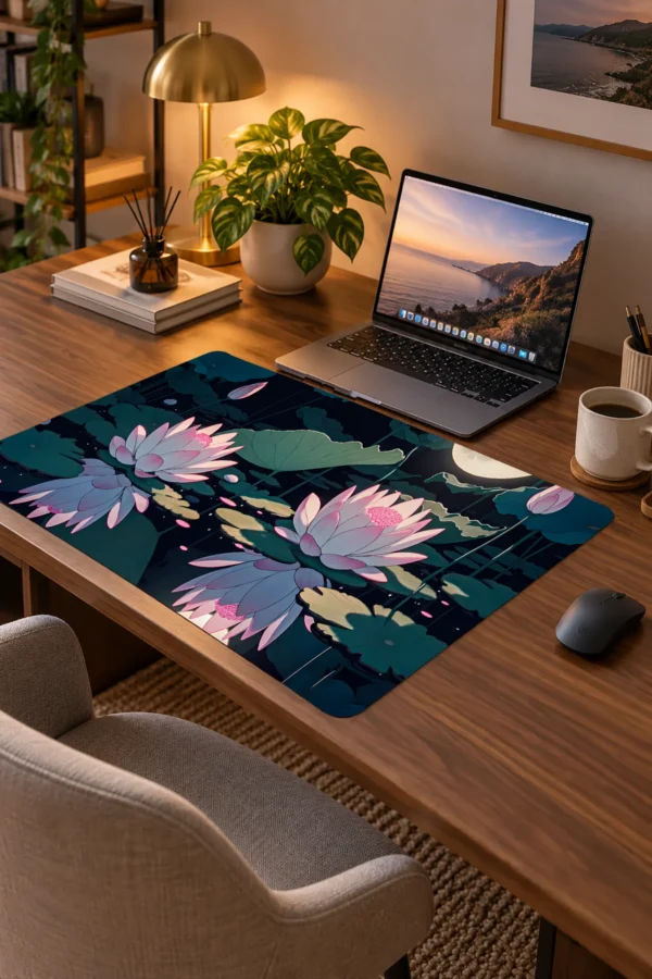 Moon Lotus 60x40 Gaming Mousepad Moon Lotus Dizüstü Gaming Mousepad