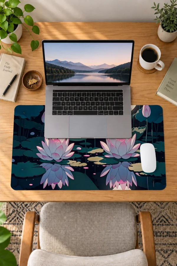 Moon Lotus 60x40 Gaming Mousepad Moon Lotus Dizüstü Gaming Mousepad
