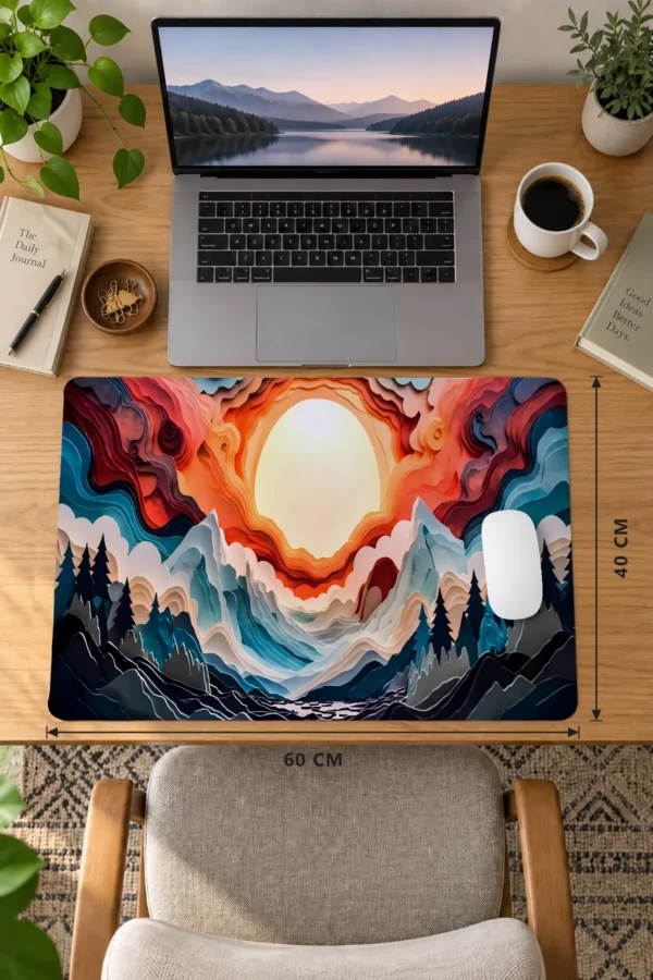 Aurora Rise 60x40 Gaming Mousepad Aurora Rise Dizüstü Gaming Mousepad