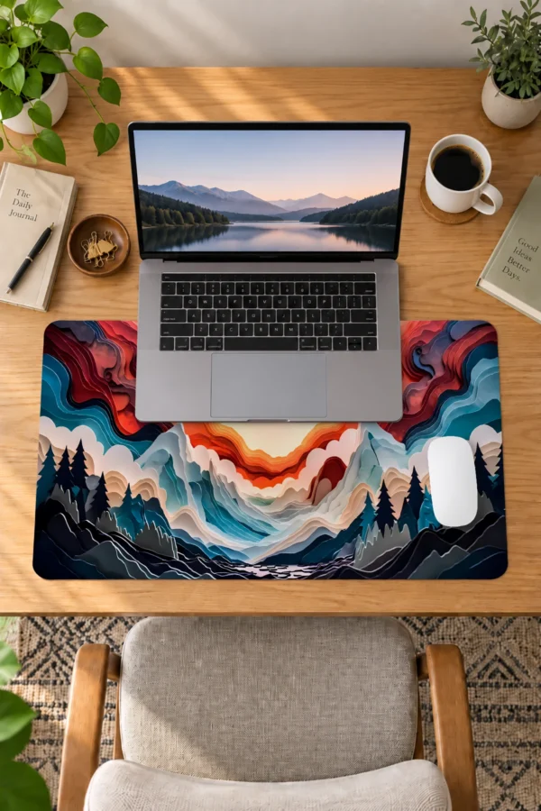Aurora Rise 60x40 Gaming Mousepad Aurora Rise Dizüstü Gaming Mousepad