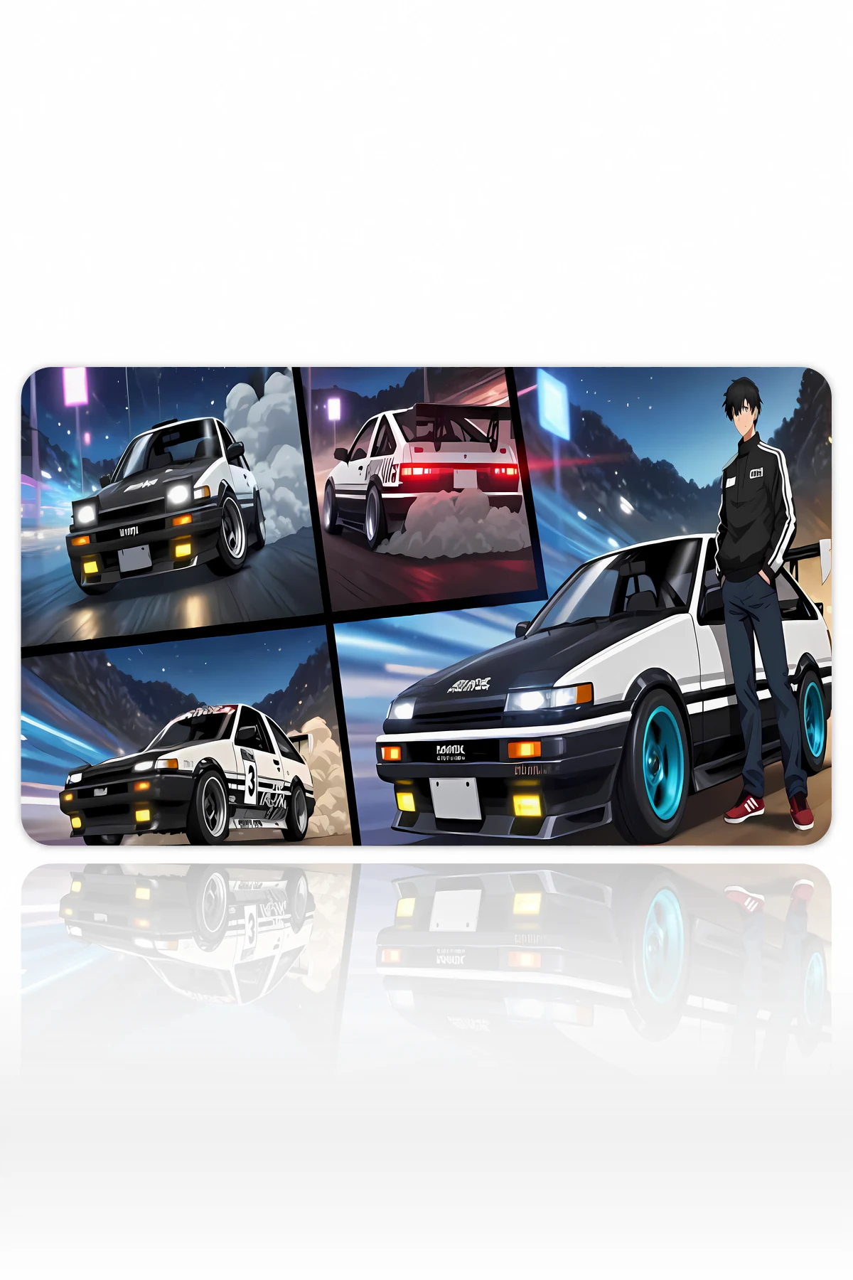 Night Drift Legend Dizüstü Gaming Mousepad