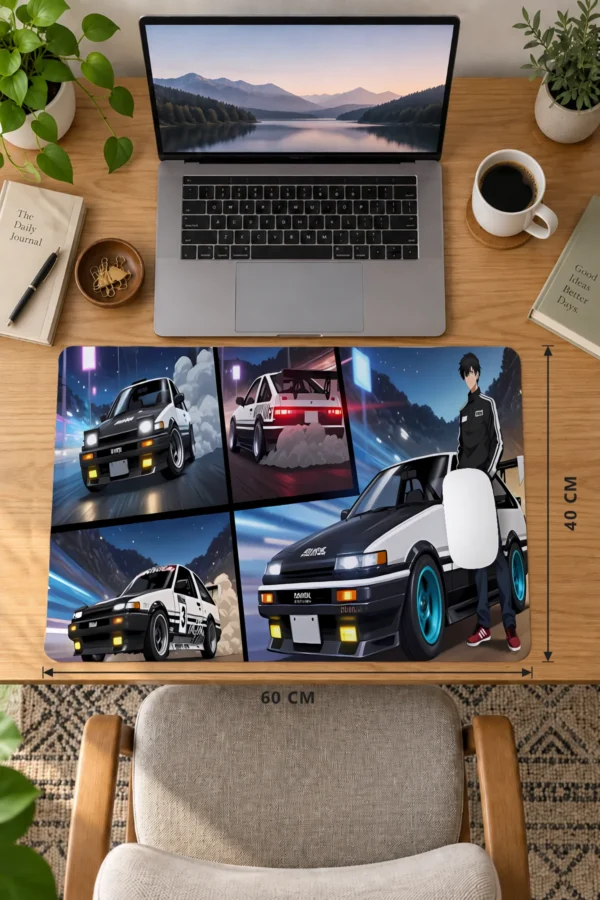 Night Drift Legend Dizüstü Gaming Mousepad