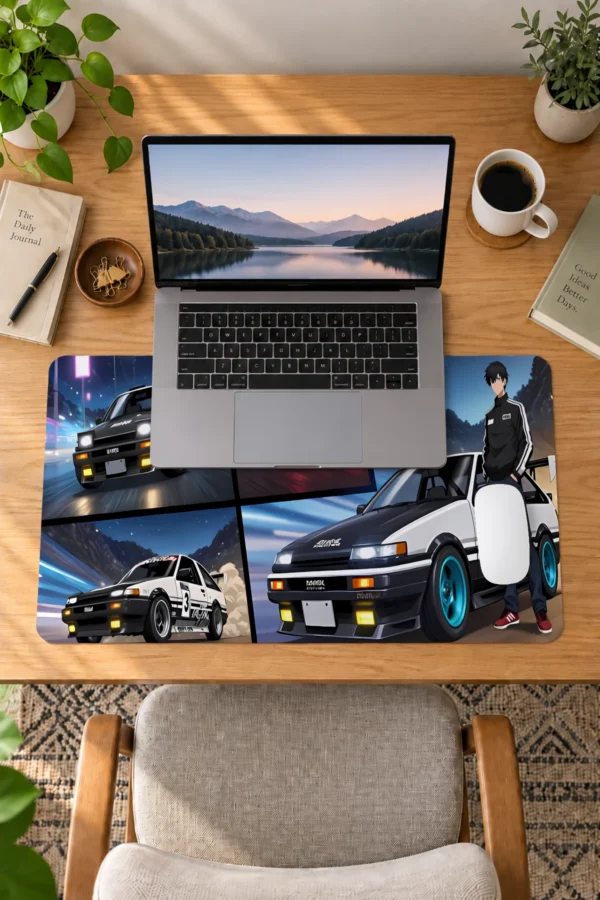 Night Drift Legend Dizüstü Gaming Mousepad