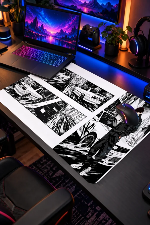 Asphalt Monarch 60x40 Gaming Mousepad Turbo Legend Dizüstü Gaming Mousepad
