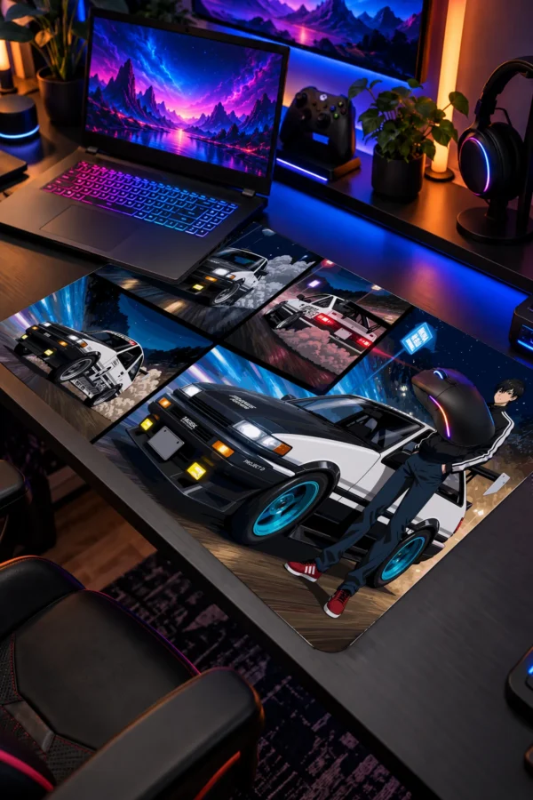Akina Midnight Drift Dizüstü Gaming Mousepad