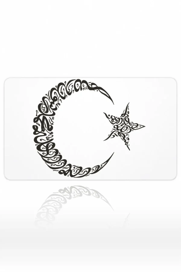 Sırlı Hilal Dizüstü Gaming Mousepad