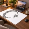 Sırlı Hilal Dizüstü Gaming Mousepad