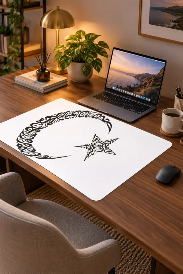 Sırlı Hilal Dizüstü Gaming Mousepad