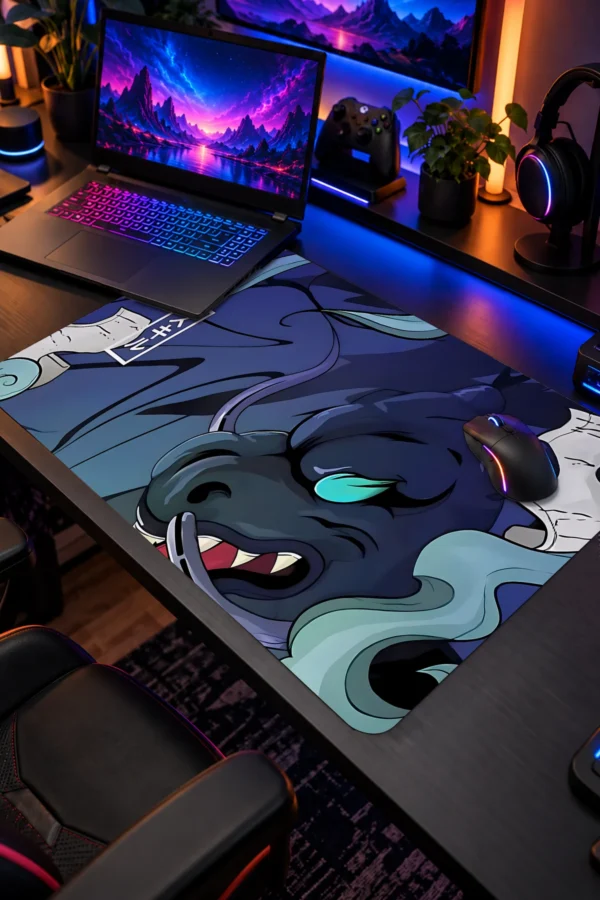 Blue Azure Wrath Dizüstü Gaming Mousepad