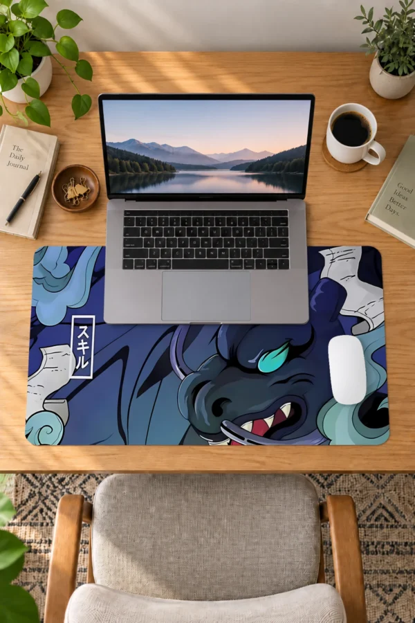 Blue Azure Wrath Dizüstü Gaming Mousepad