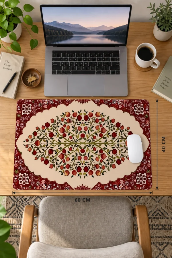 Crimson Garden 60x40 Gaming Mousepad Crimson Garden Dizüstü Gaming Mousepad
