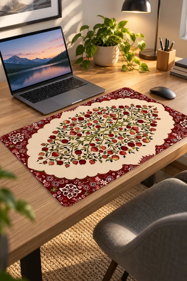 Crimson Garden 60x40 Gaming Mousepad Crimson Garden Dizüstü Gaming Mousepad