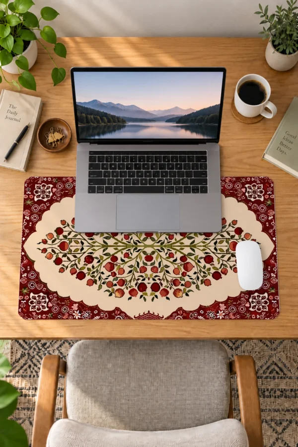 Crimson Garden 60x40 Gaming Mousepad Crimson Garden Dizüstü Gaming Mousepad