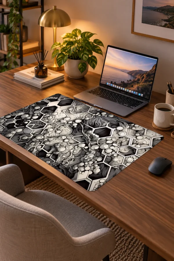 Quantum Hive 60x40 Gaming Mousepad Shadow Bloom ETSY-247 Dizüstü Gaming Mousepad