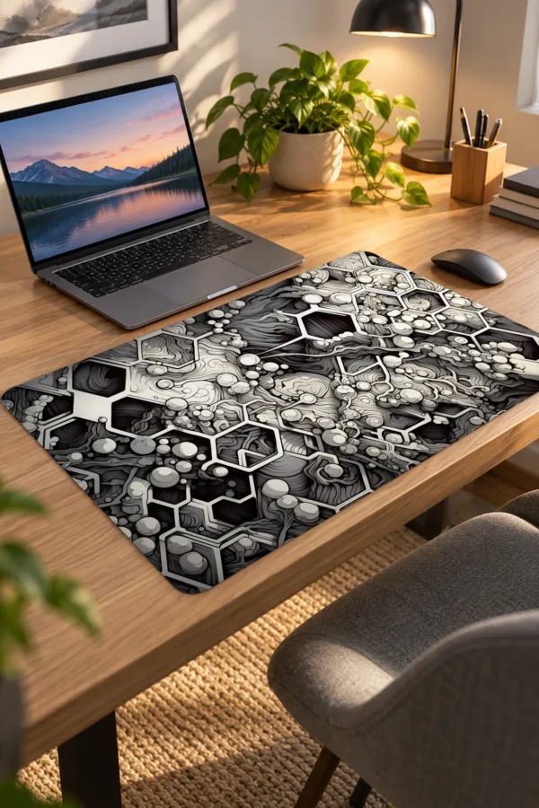 Quantum Hive 60x40 Gaming Mousepad Shadow Bloom ETSY-247 Dizüstü Gaming Mousepad