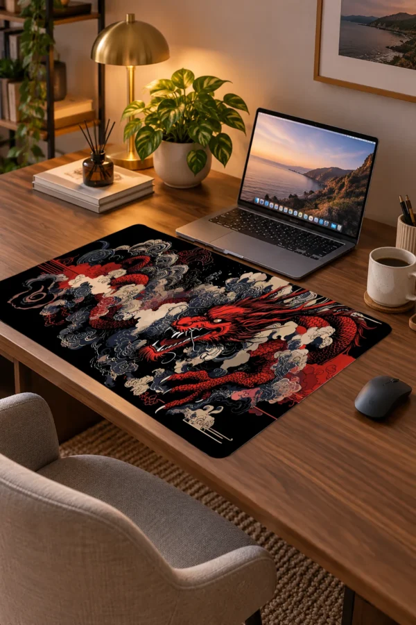 Ashen Fang 60x40 Gaming Mousepad Ashen Fang Dizüstü Gaming Mousepad