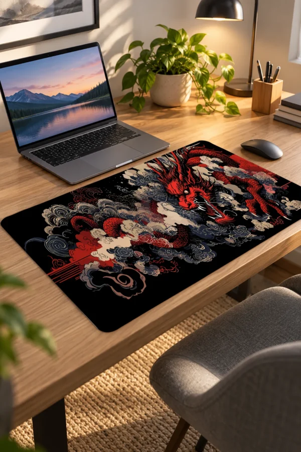 Ashen Fang 60x40 Gaming Mousepad Ashen Fang Dizüstü Gaming Mousepad