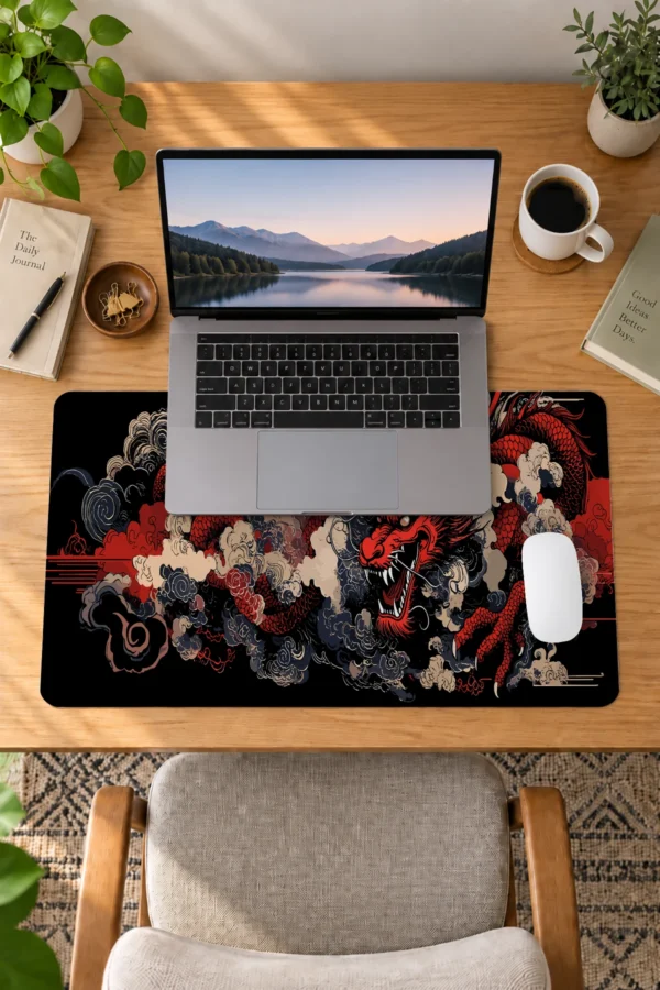 Ashen Fang 60x40 Gaming Mousepad Ashen Fang Dizüstü Gaming Mousepad