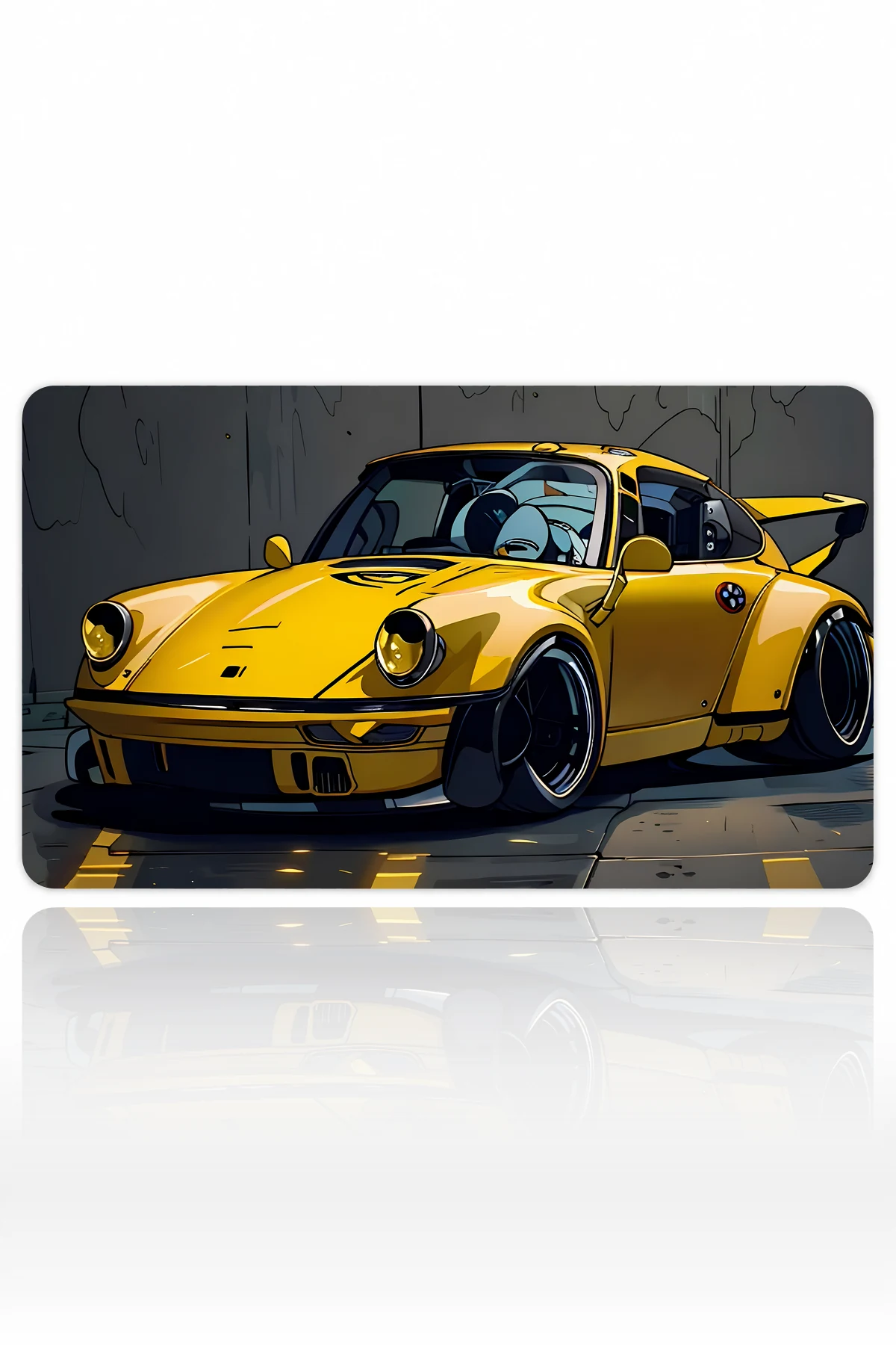 Golden Outlaw 60x40 Gaming Mousepad Araba Modelleri Golden Outlaw Drive Dizüstü Gaming Mousepad