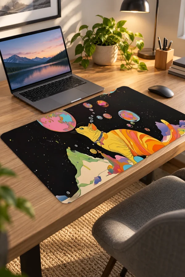 Starlight Whiskers 60x40 Gaming Mousepad Starlight Whiskers Dizüstü Gaming Mousepad