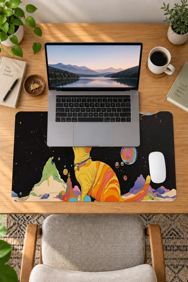 Starlight Whiskers 60x40 Gaming Mousepad Starlight Whiskers Dizüstü Gaming Mousepad