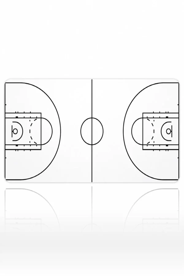 Basketball Beyaz 60x40 Gaming Mousepad Basketball Beyaz Dizüstü Gaming Mousepad