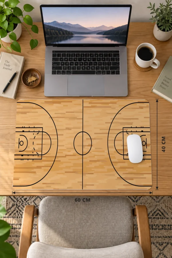 Basketball Parke 60x40 Gaming Mousepad Basketball Parke Dizüstü Gaming Mousepad