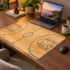 Basketball Parke 60x40 Gaming Mousepad Basketball Parke Dizüstü Gaming Mousepad