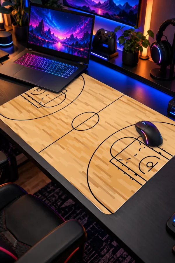 Basketball Parke 60x40 Gaming Mousepad Basketball Parke Dizüstü Gaming Mousepad