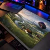 Golden Valley Dawn 60x40 Gaming Mousepad Golden Valley Dawn Dizüstü Gaming Mousepad