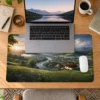 Golden Valley Dawn 60x40 Gaming Mousepad Golden Valley Dawn Dizüstü Gaming Mousepad